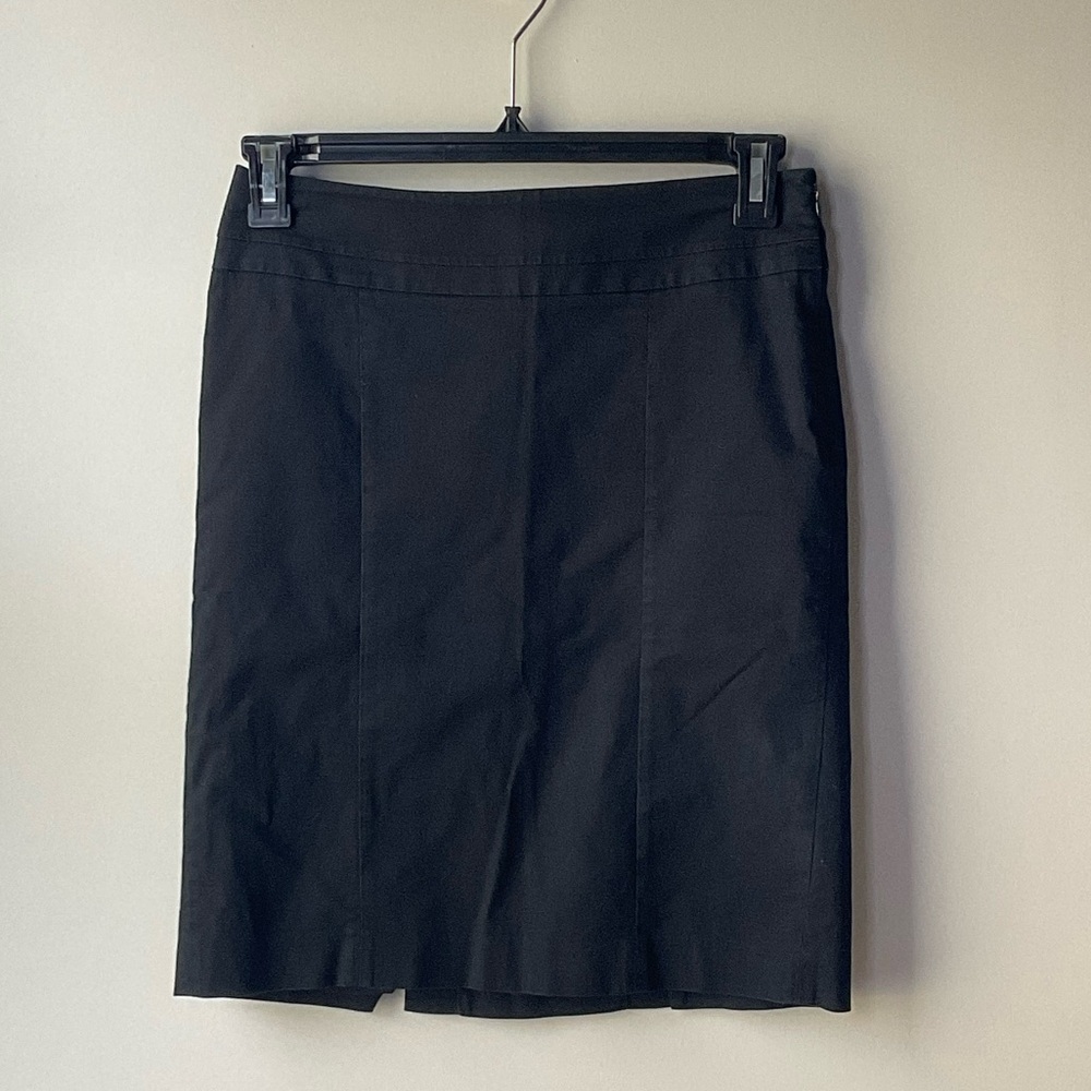 LOFT Classic Black Pencil Skirt Size 2